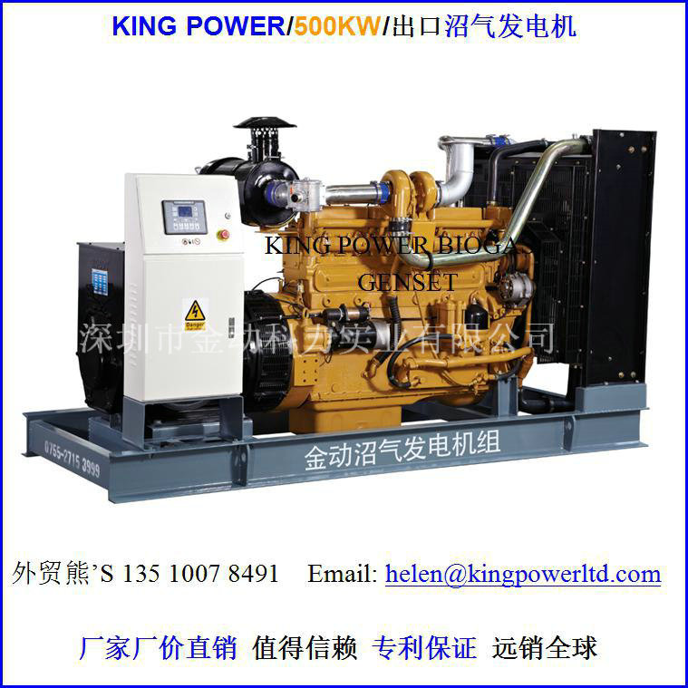 【出口沼氣發電機】金動沼氣發電企業